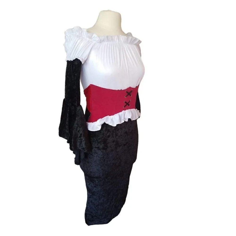 Girls Costume Vampire Large Royal Vampiretta Halloween Costume  Large NWOT